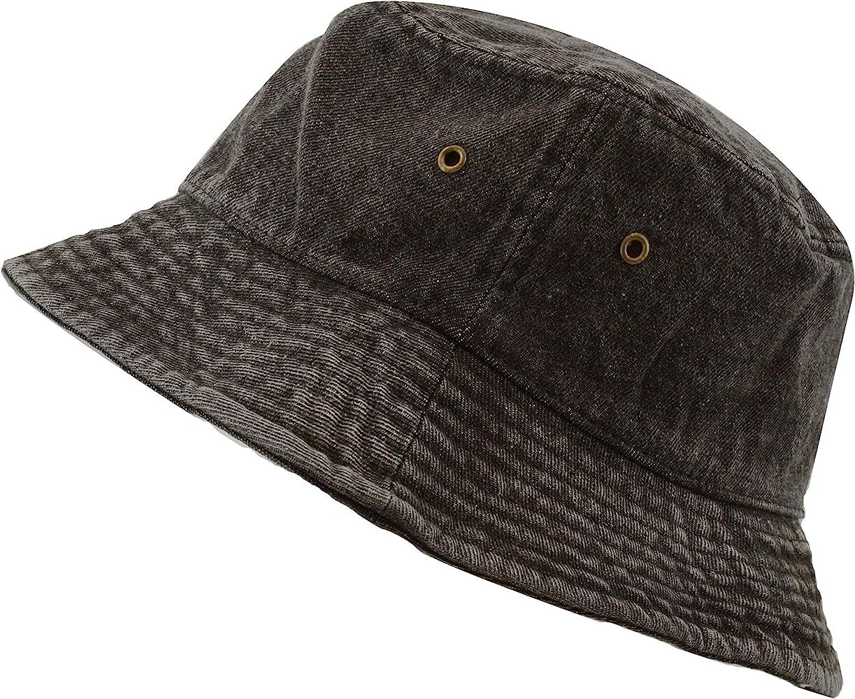Denim Cotton & Lightweight, Quick Dry Packable Bucket Sun Hat | Amazon (US)