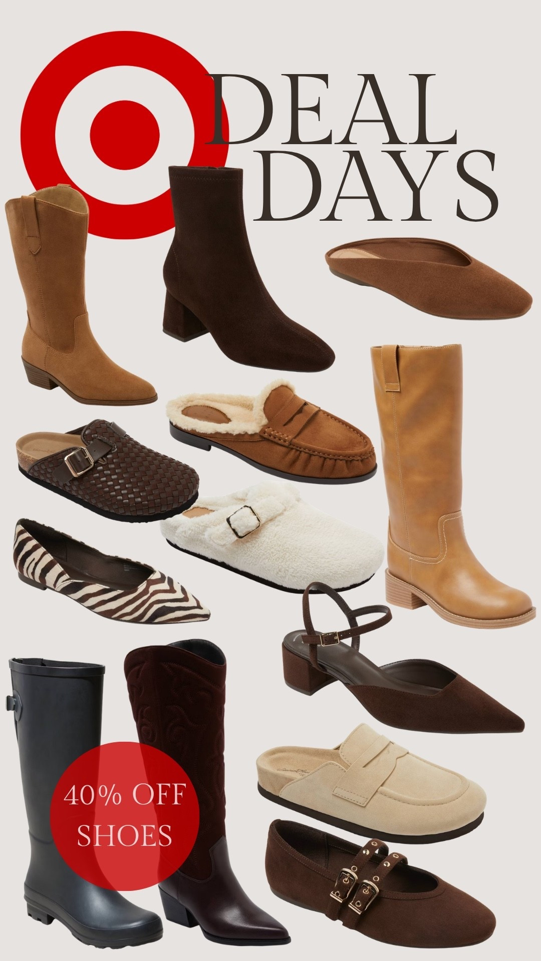 Target Deal Days! 40% off shoes!!
