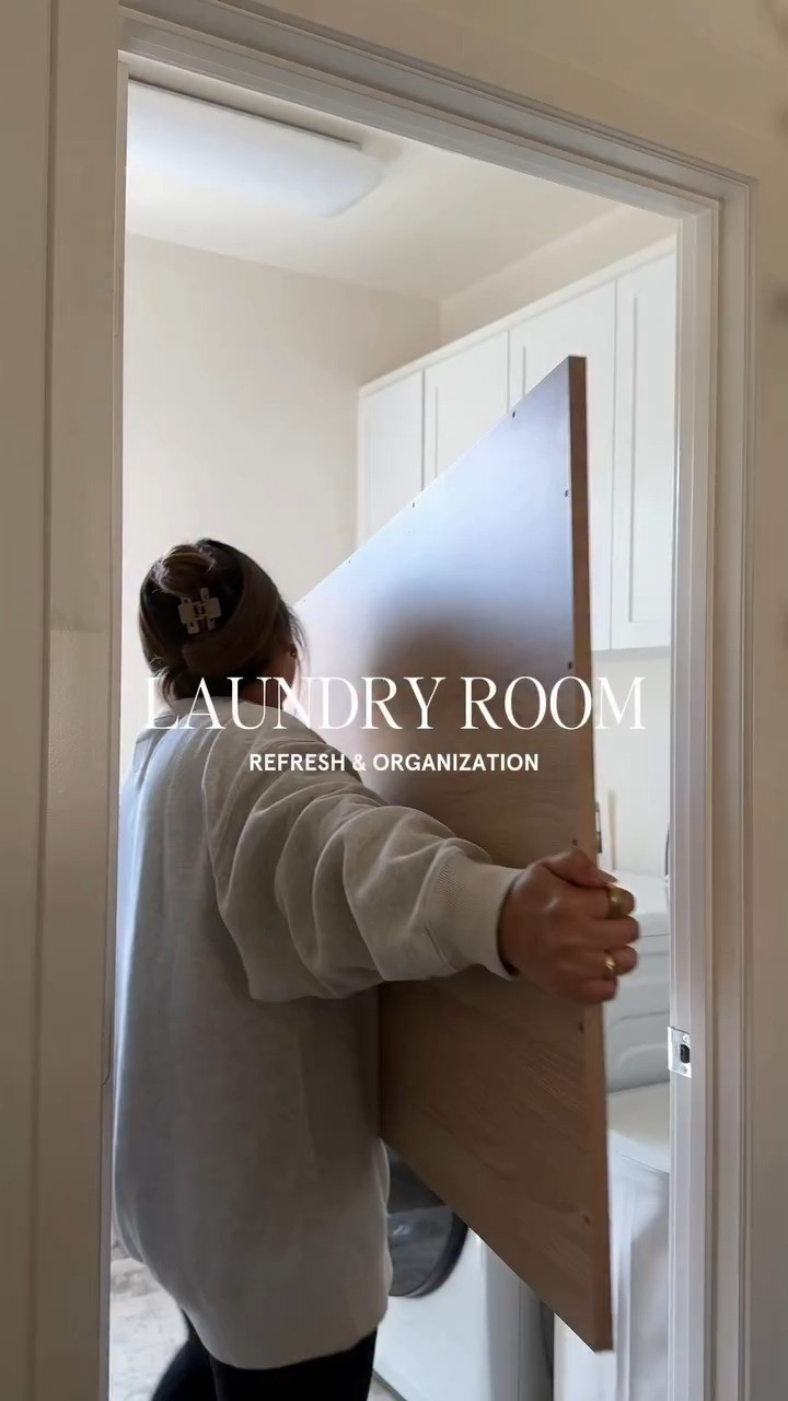 Laundry Room Refresh Organization! 

 