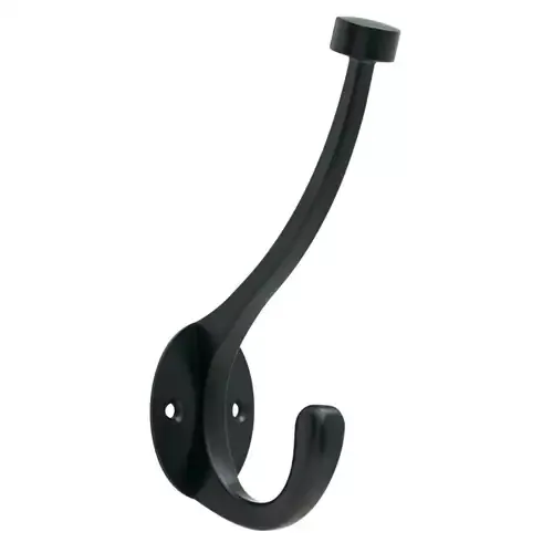 Brainerd Matte Black Garment Hook