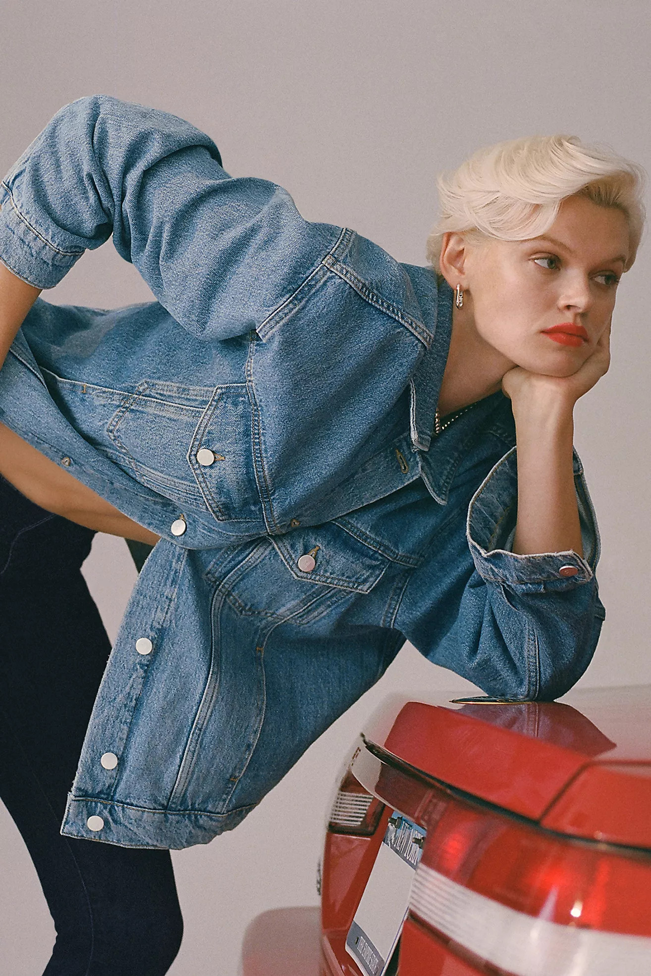 Pilcro Boyfriend Denim Jacket | Anthropologie (US)