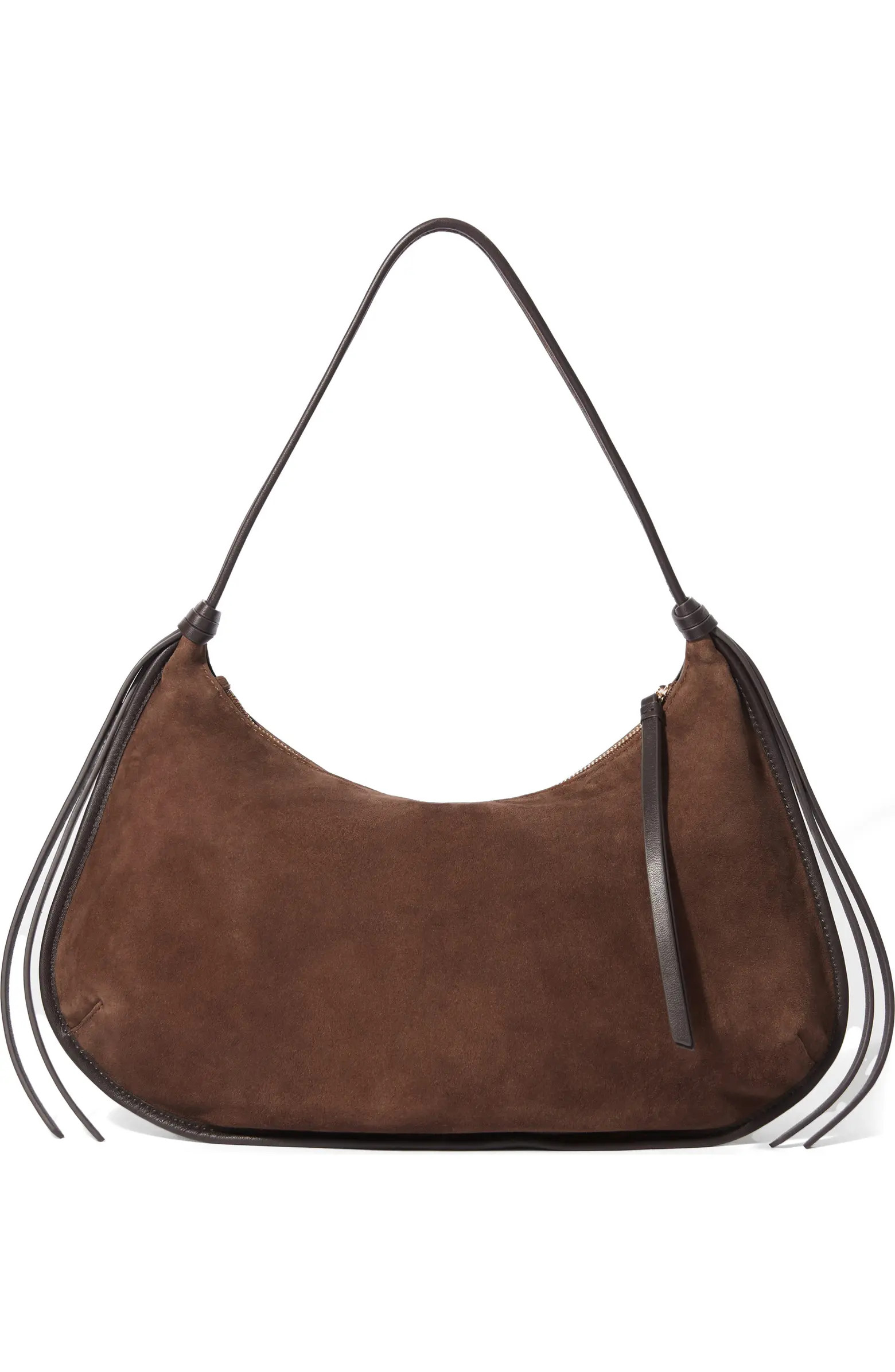 & Other Stories Fringe Suede Shoulder Bag | Nordstrom | Nordstrom