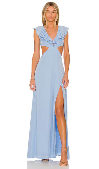 Collette Gown in Sky Blue | Revolve Clothing (Global)