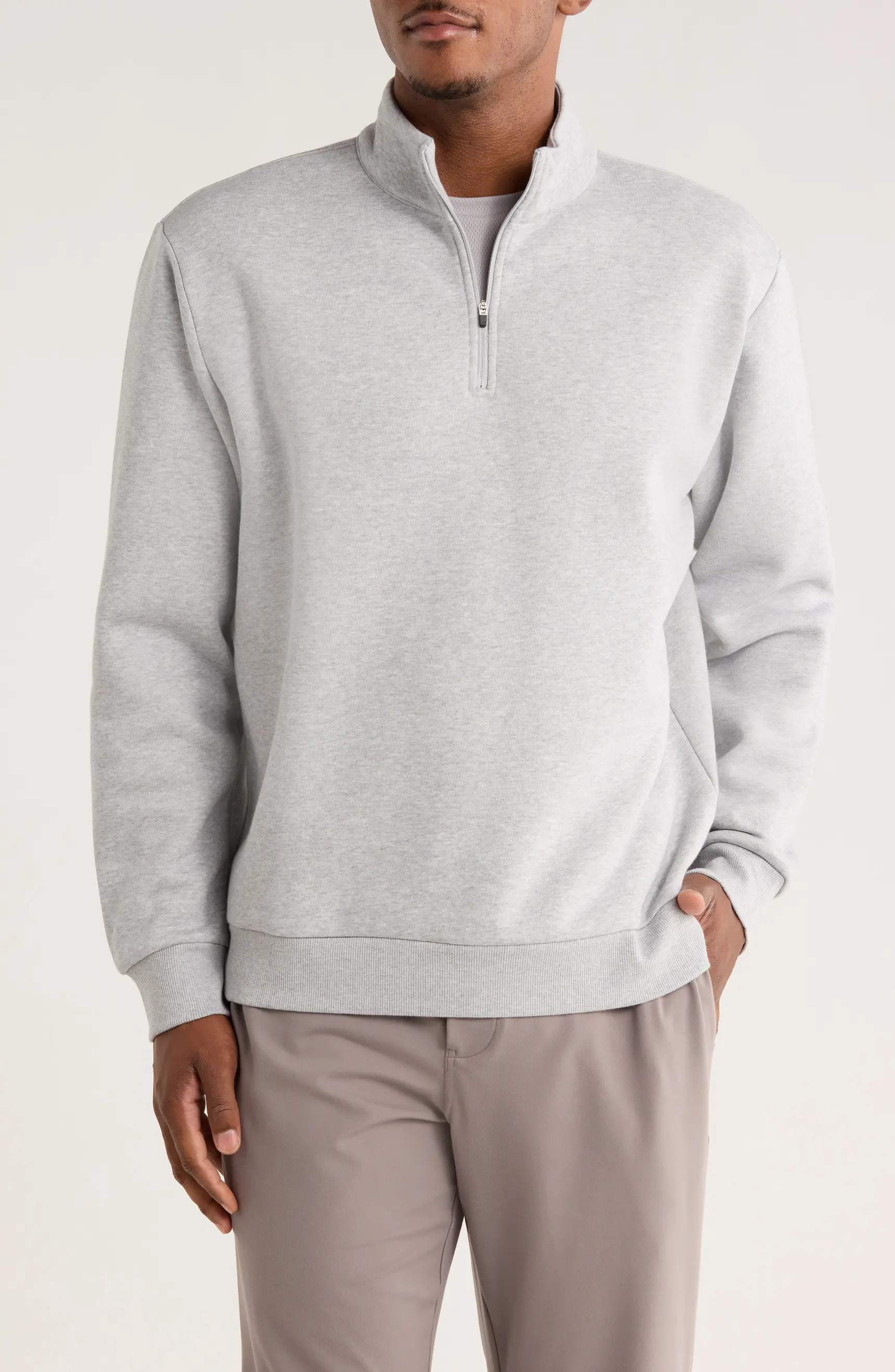 Z by Zella Freeform Fleece Quarter Zip Pullover | Nordstromrack | Nordstrom Rack