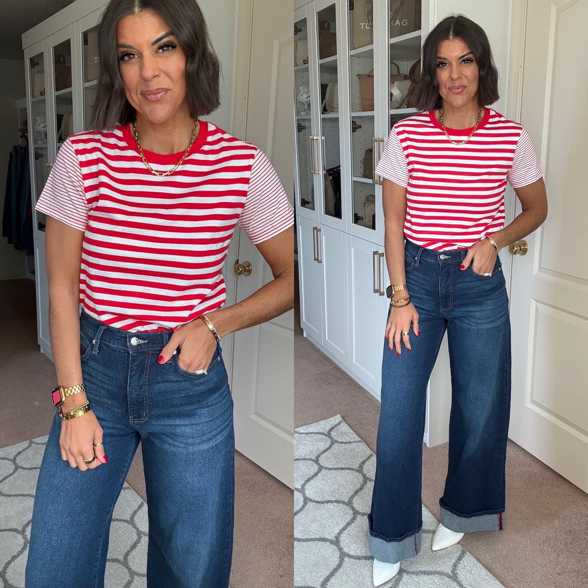 Size xs in tee
Size 2 in jeans
Boots tts 

#LTKFindsUnder100 #LTKSaleAlert #LTKdayinmylife