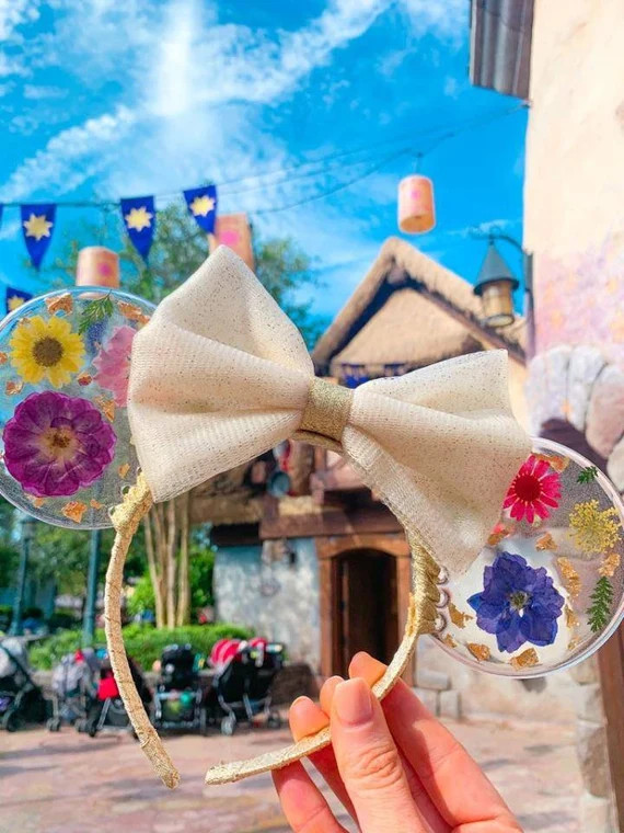 Dry Flower Minnie Ears | Etsy | Etsy (US)