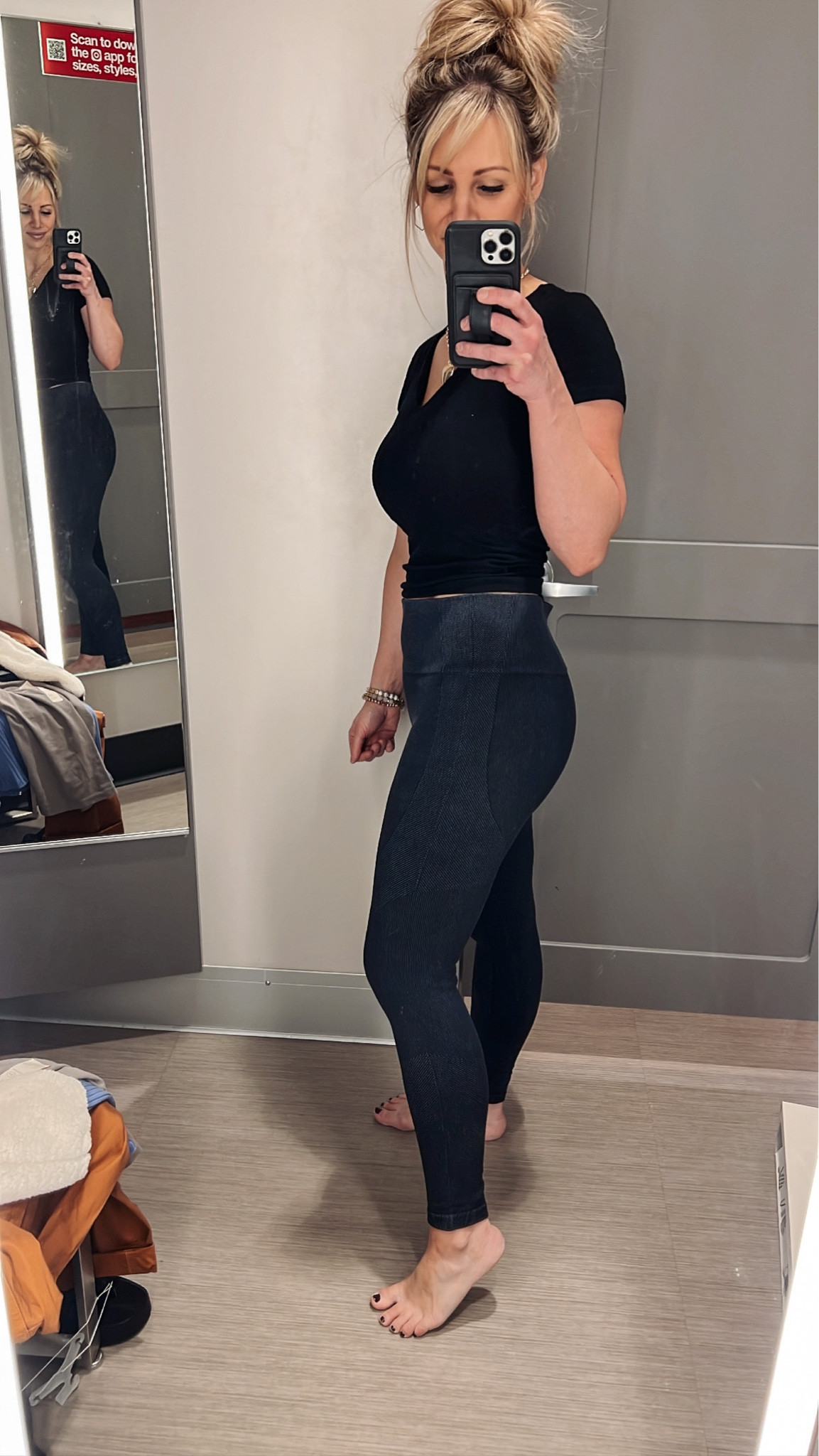 Women's High-Rise Ribbed Seamless 7/8 Leggings. Run TTS 

#LTKFind #LTKstyletip #LTKfit