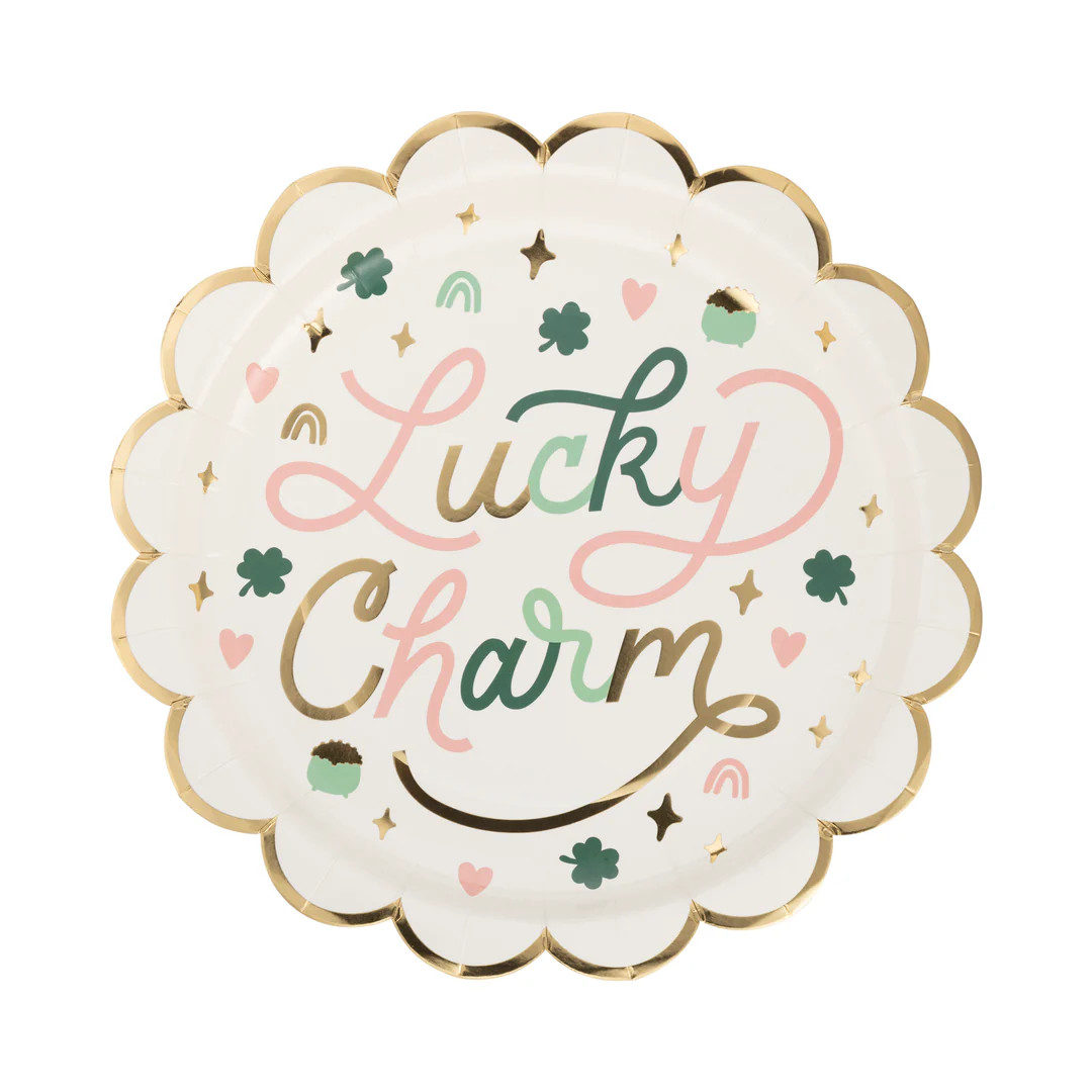 Lucky Charm Plate | My Mind's Eye