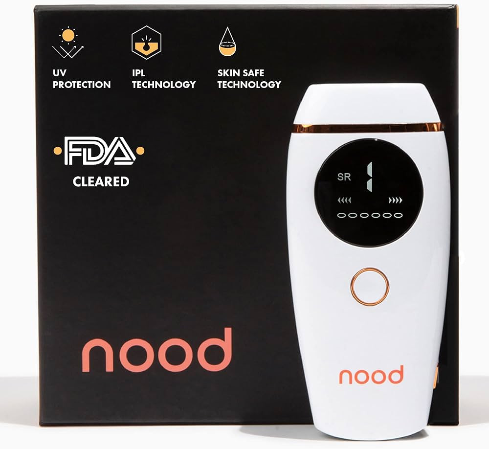 The Flasher 2.0 by Nood, Corded IPL Laser Hair Removal Handset, Pain-free and Permanent Results, ... | Amazon (US)