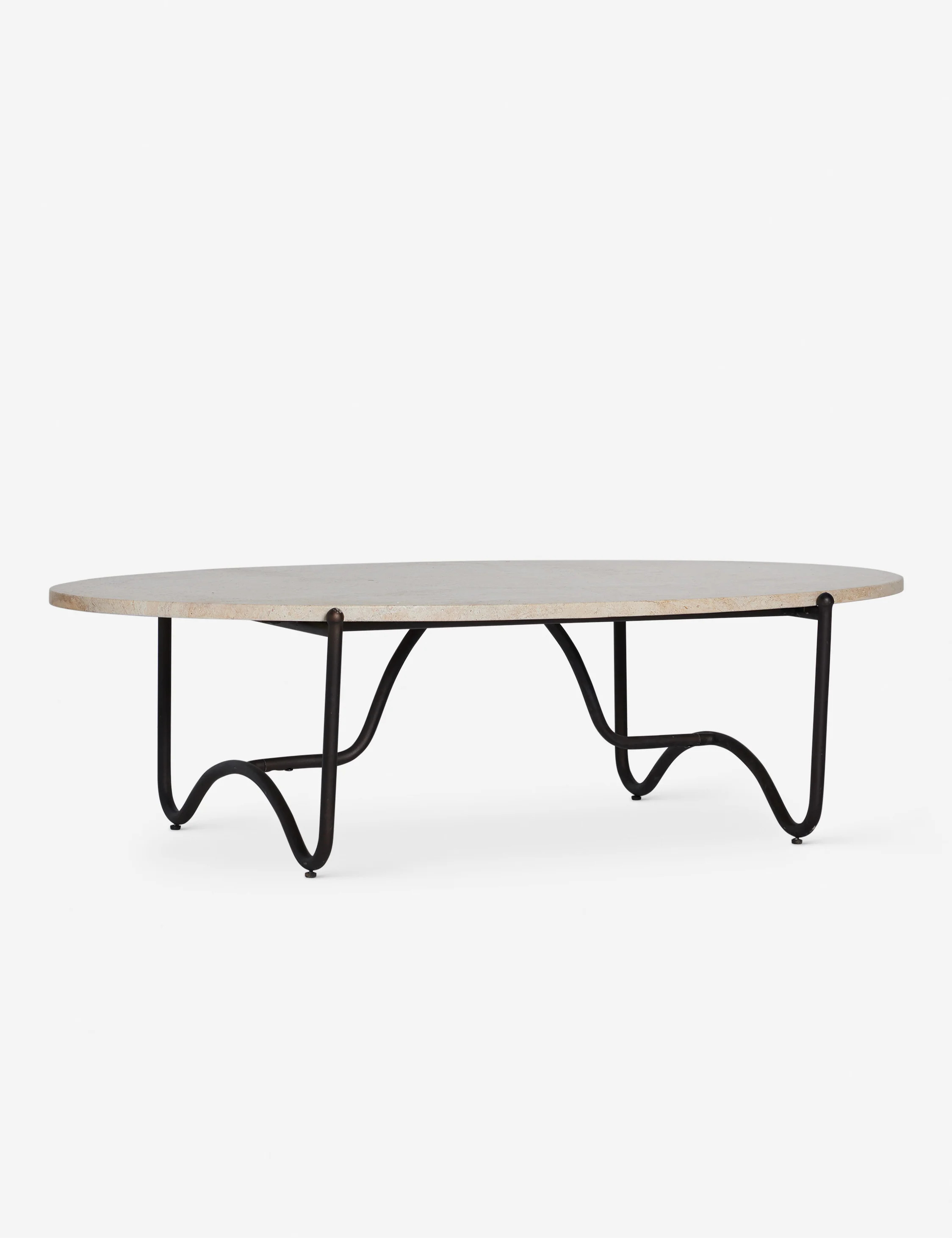 Peggy Outdoor Oval Coffee Table | Lulu and Georgia 