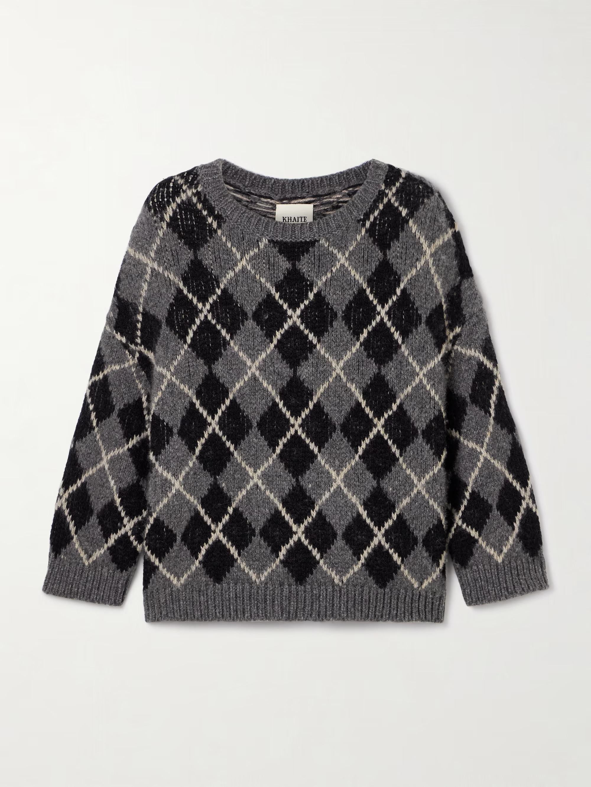 Colt argyle cashmere-jacquard sweater | NET-A-PORTER (US)