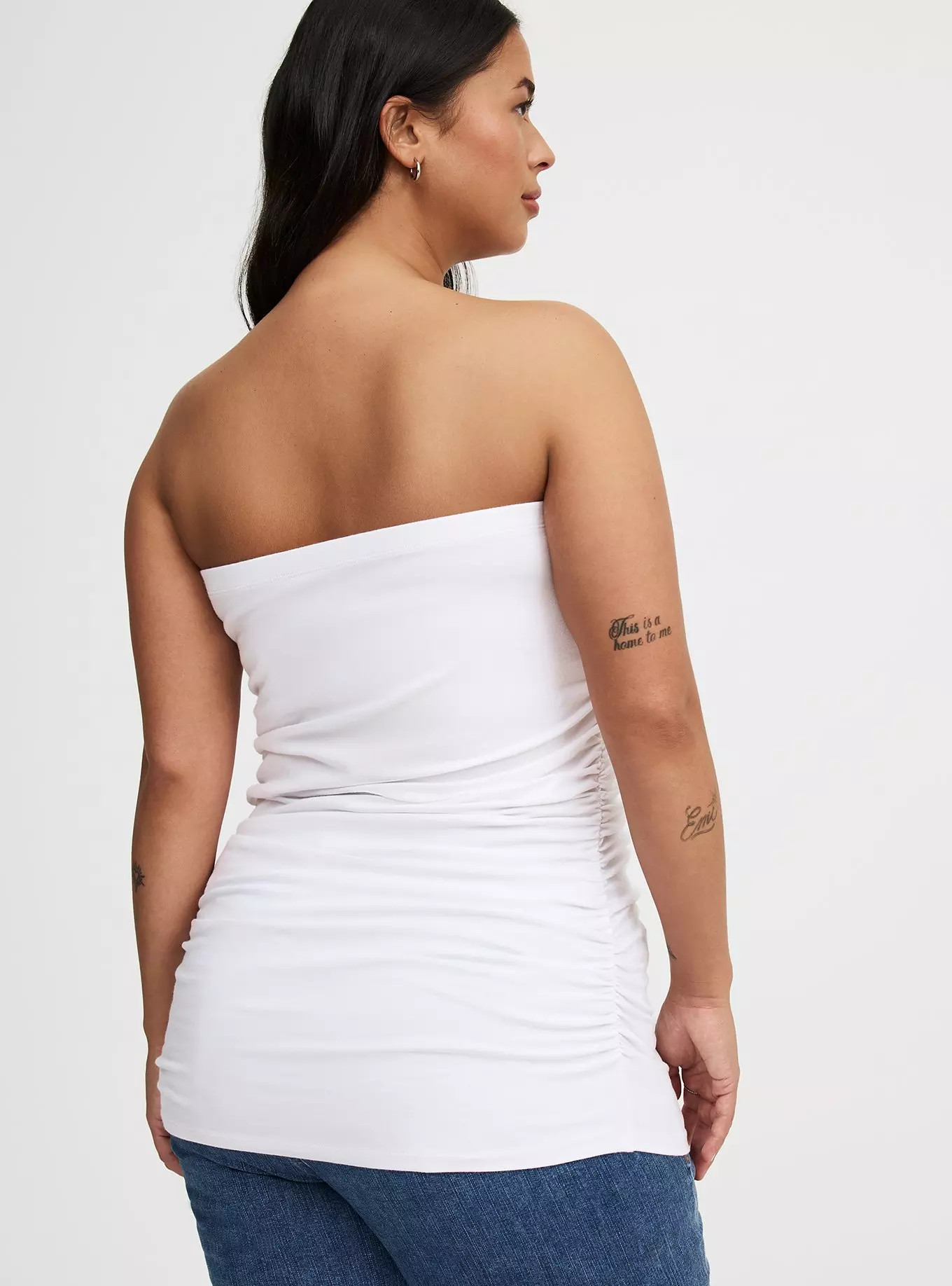 Foxy Ruched Tube Top | Torrid (US & Canada)