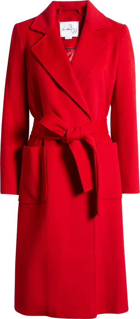 Wool Blend Wrap Coat | Nordstrom