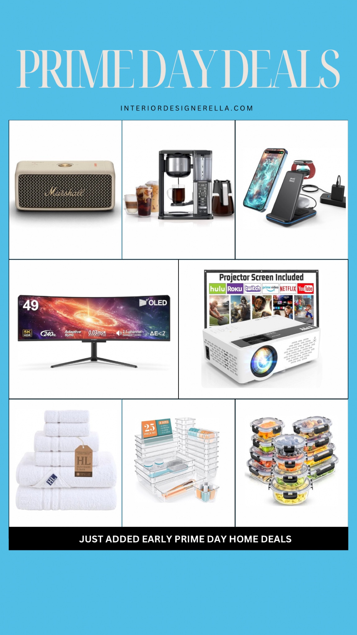 Check out all new early  prime day deals from Amazon Home! Tap the images to shop! Xo! 

#LTKHome #LTKSaleAlert #LTKxPrimeDay