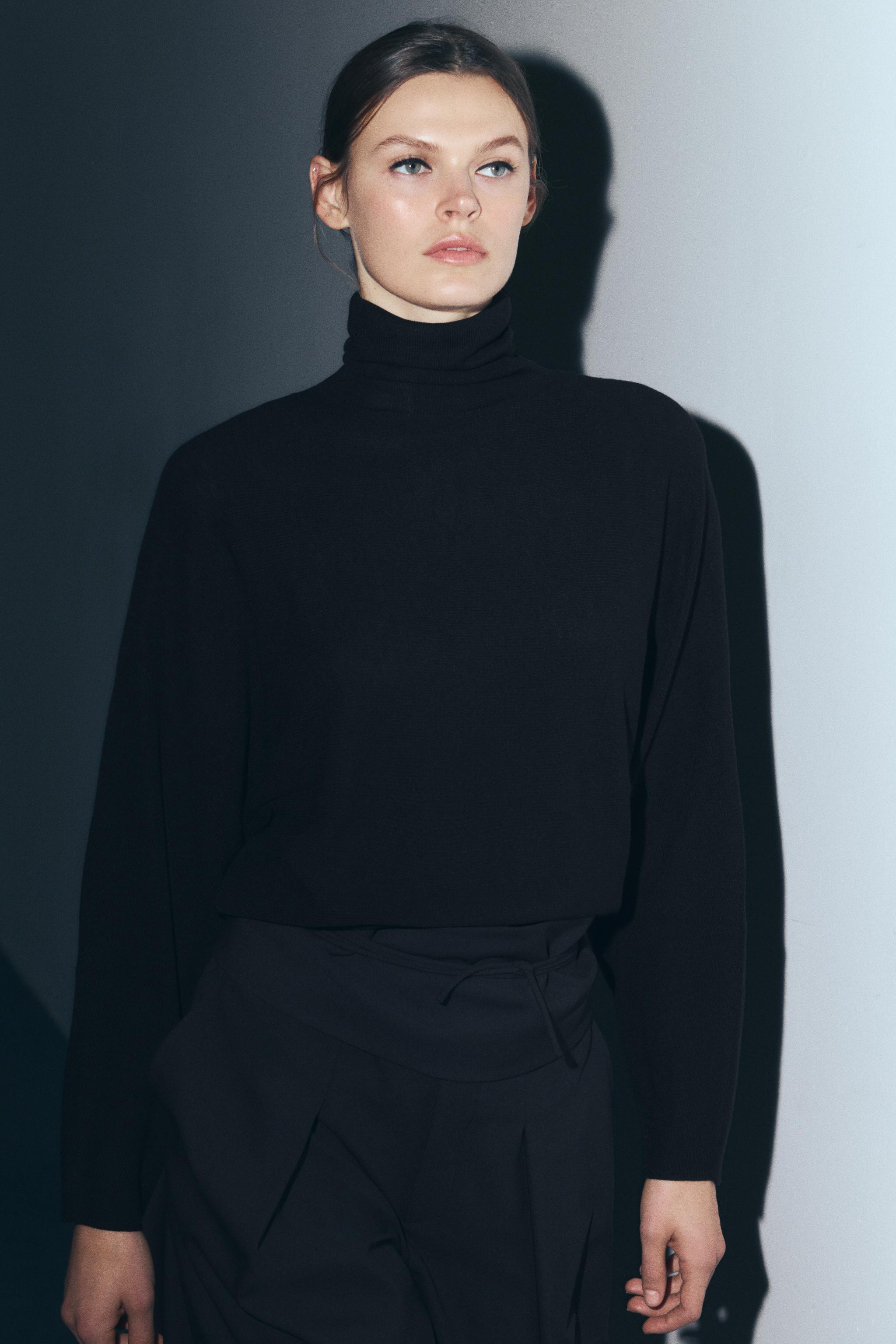 BATWING SLEEVE KNIT JUMPER | Zara US