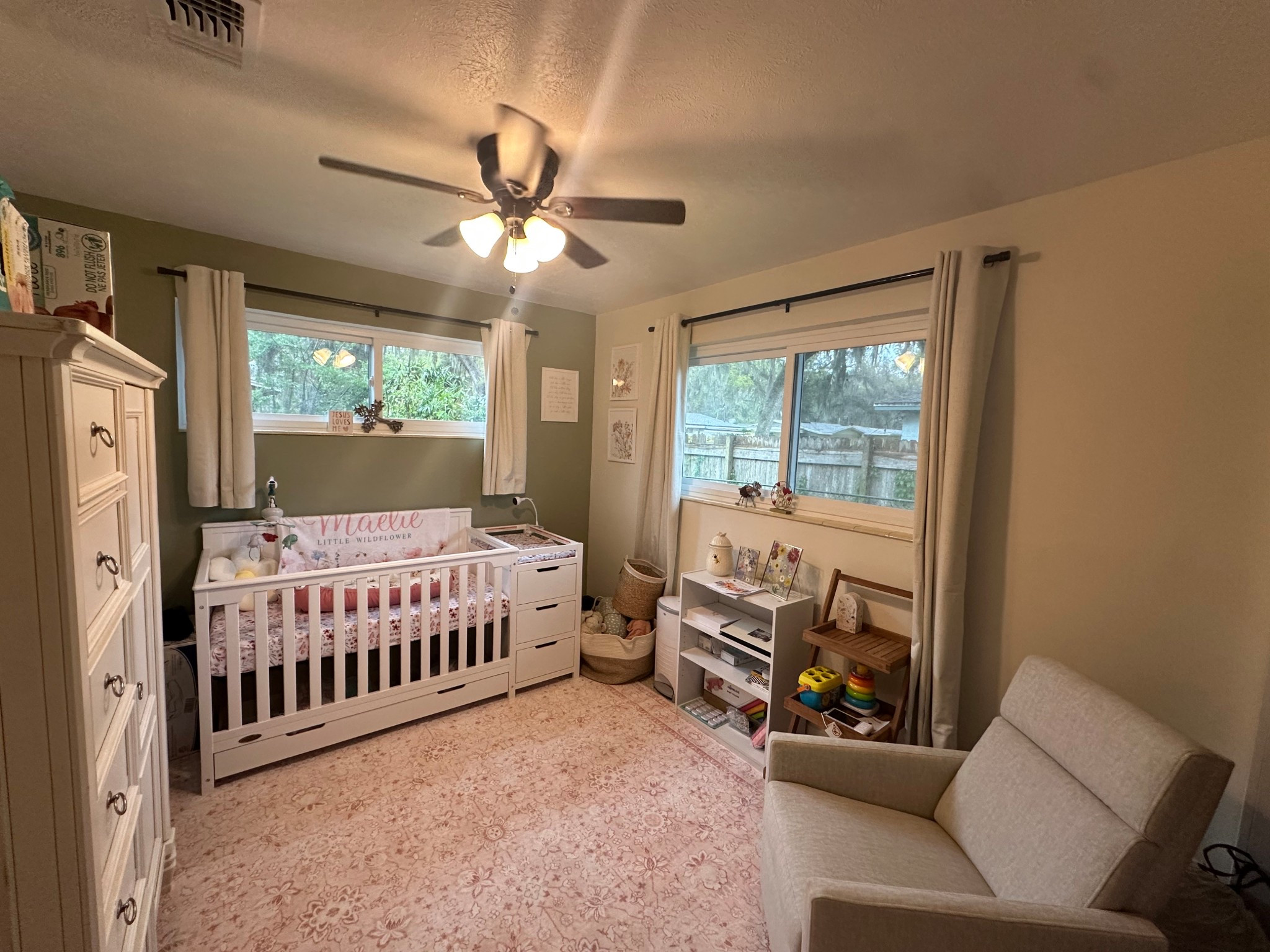 Perfect rug for baby girls room #LTKnursery 