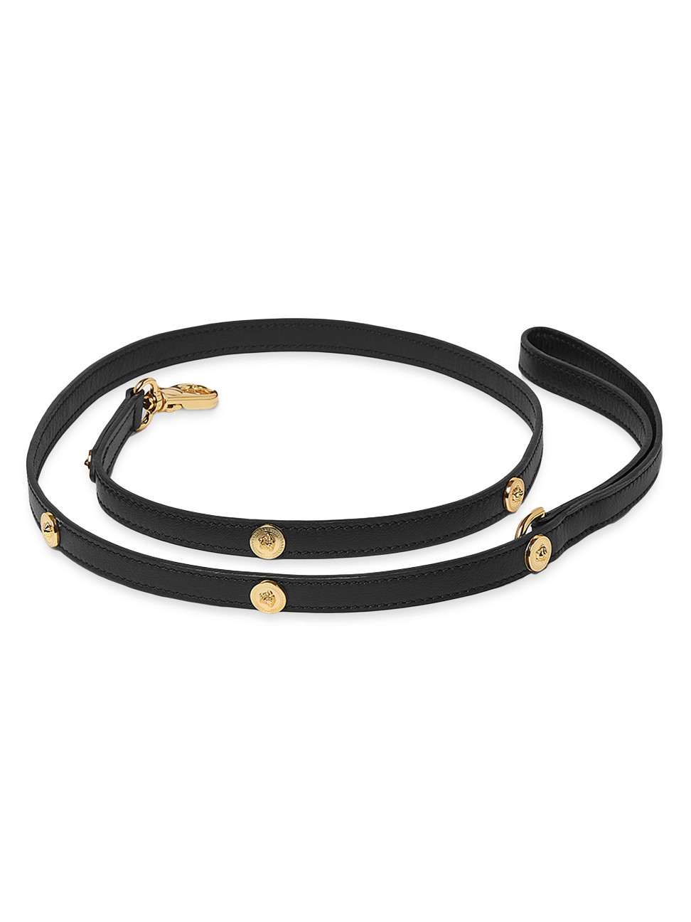 Medusa Goldtone & Faux Leather Dog Leash | Saks Fifth Avenue