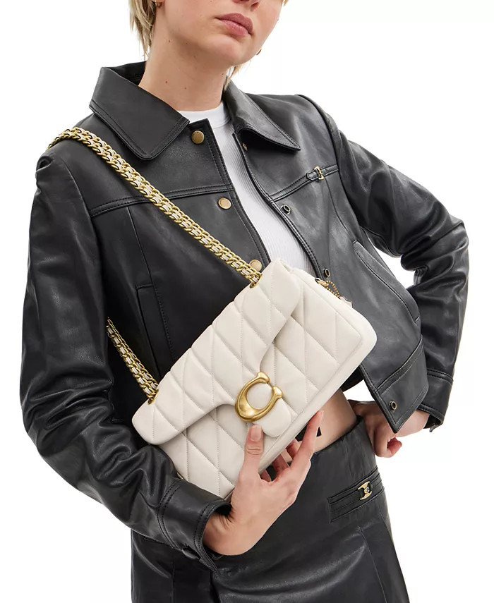 COACH Tabby Quilted Leather Shoulder Bag 26 - Macy's | Macy's