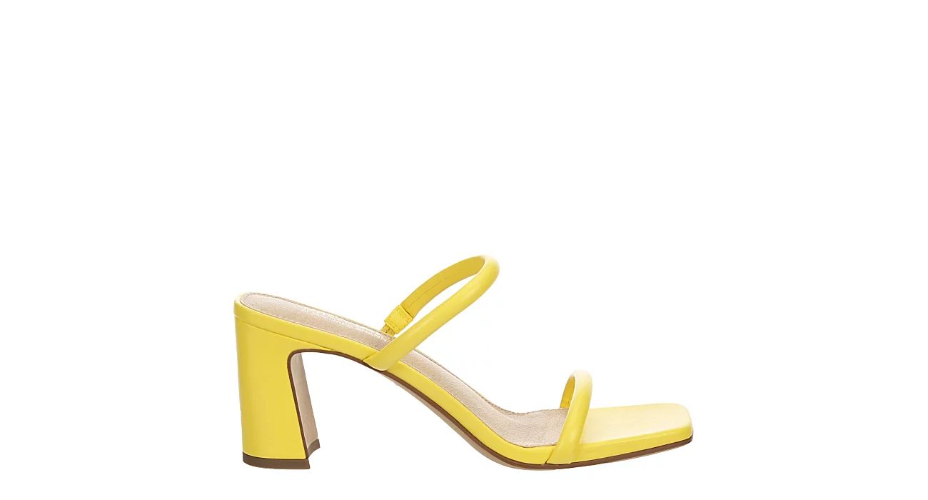 Michael By Michael Shannon Womens Dionne Slide Sandal - Yellow | Rack Room Shoes