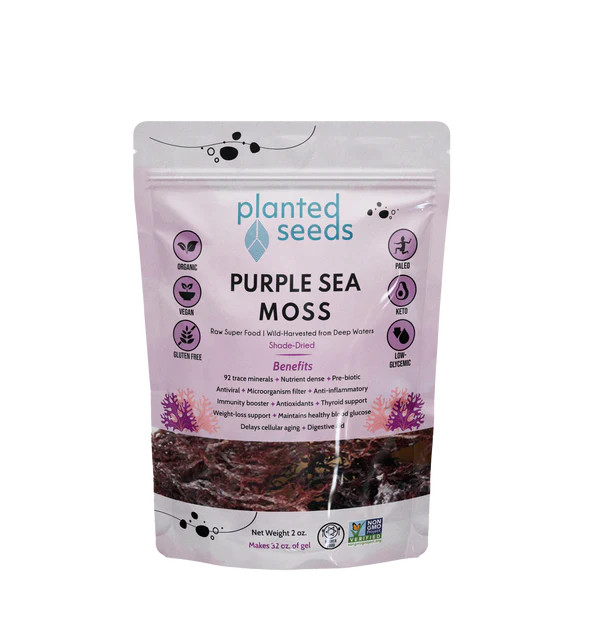 Purple Sea Moss | Planted Seeds