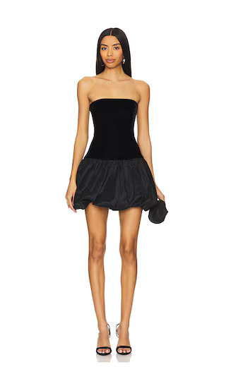 Juliette Mini Dress in Black | Revolve Clothing (Global)