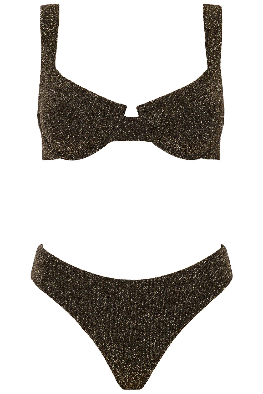 Laguna Bikini Glam Lurex Set | VETCHY LLC