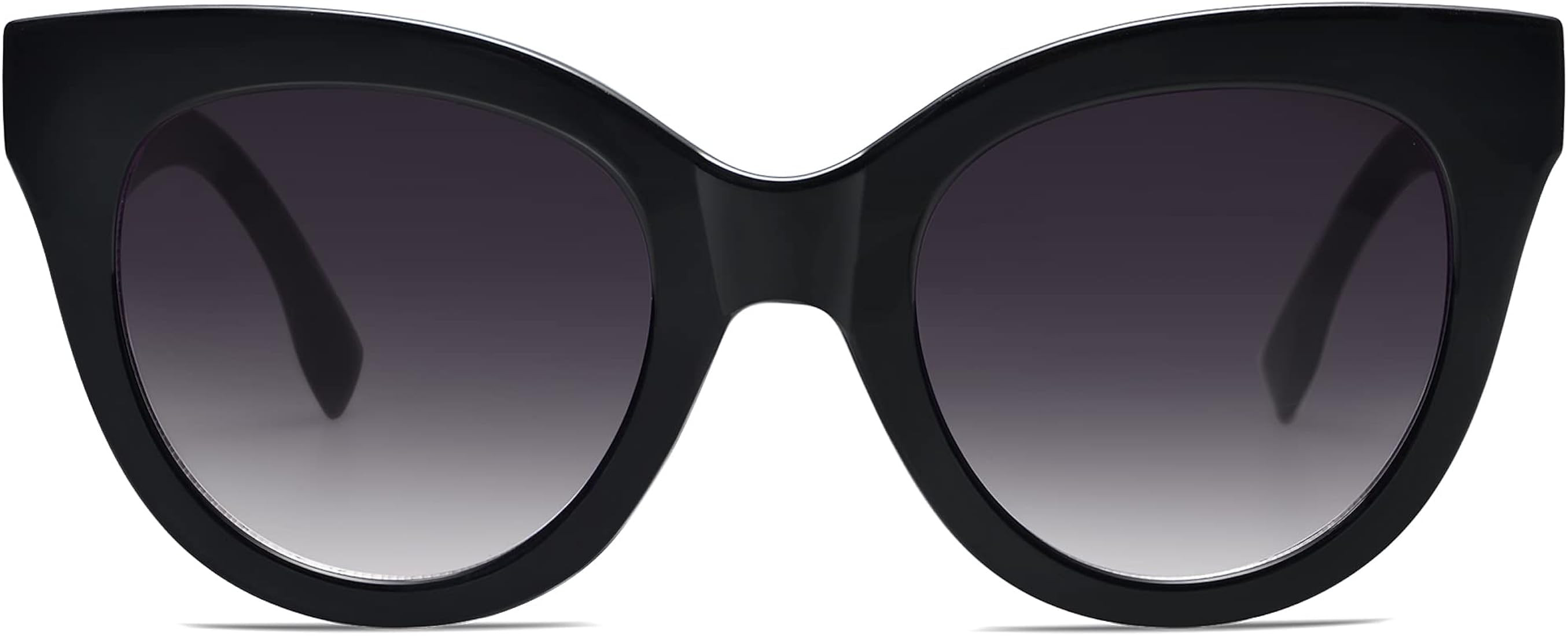 SOJOS Retro Oversized Cateye Sunglasses for Women Large Vintage Trendy Shades SJ2074 | Amazon (US)