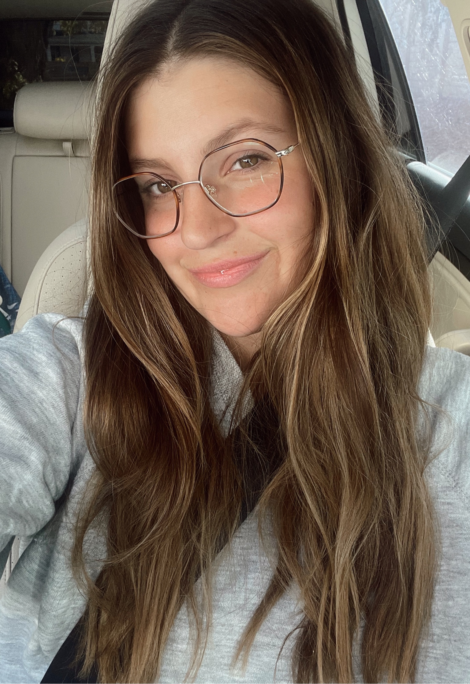 Not my best selfie work but my fav ever prescription glasses

#LTKbeauty #LTKstyletip #LTKworkwear