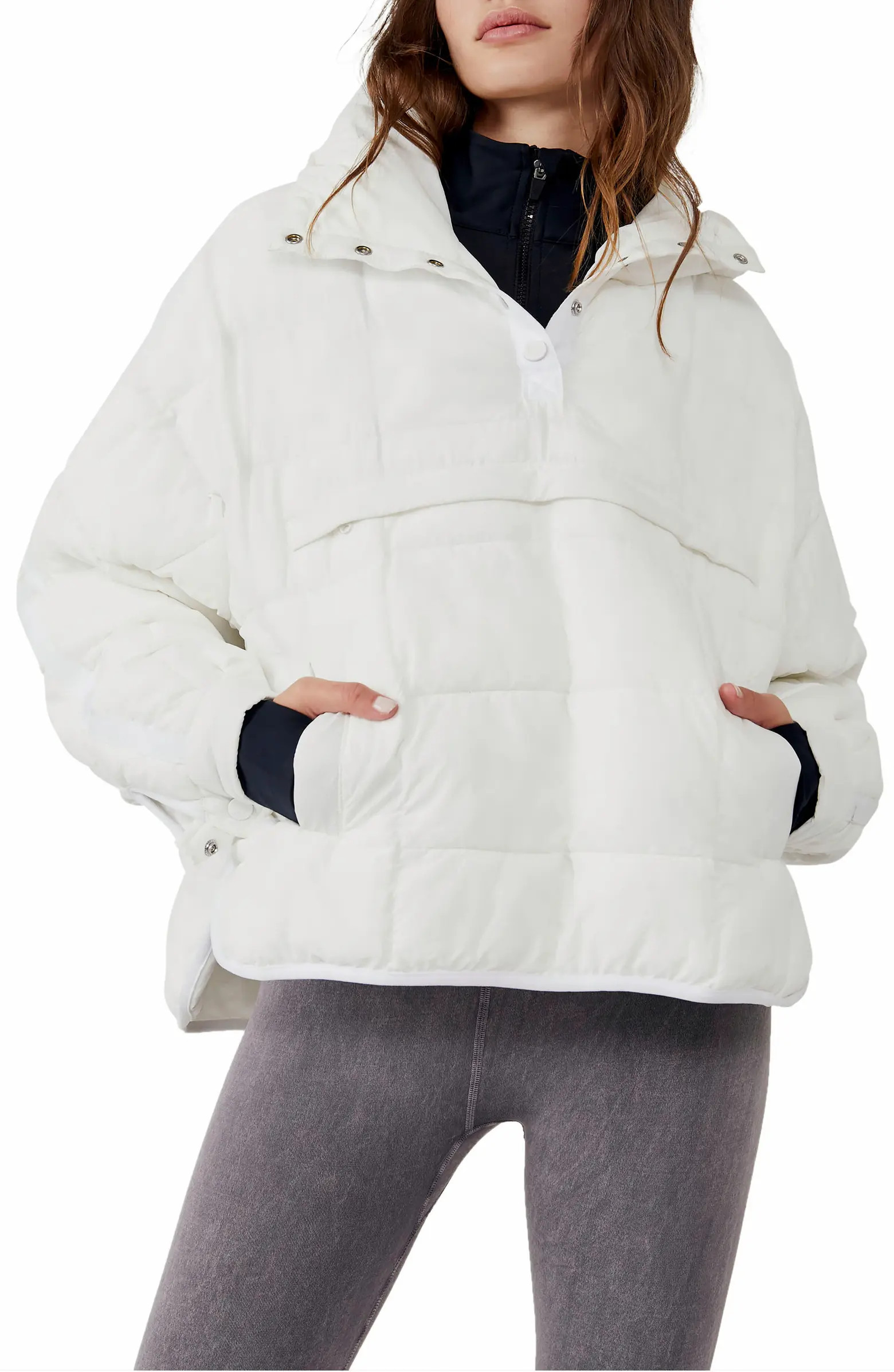 FP Movement Pippa Water Resistant Packable Pullover | Nordstrom