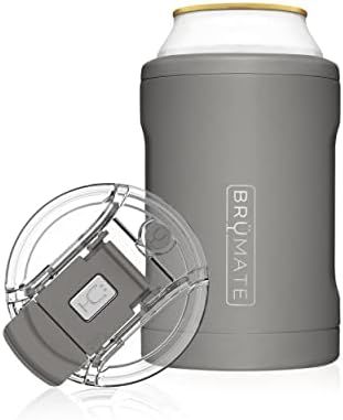 BrüMate Hopsulator DUO - 12oz 2-in-1 Can Cooler + 100% Leak Proof Tumbler with Lid - Double Wal... | Amazon (US)