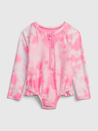 Toddler Recycled Swim One-Piece Rash Guard | Gap (US)