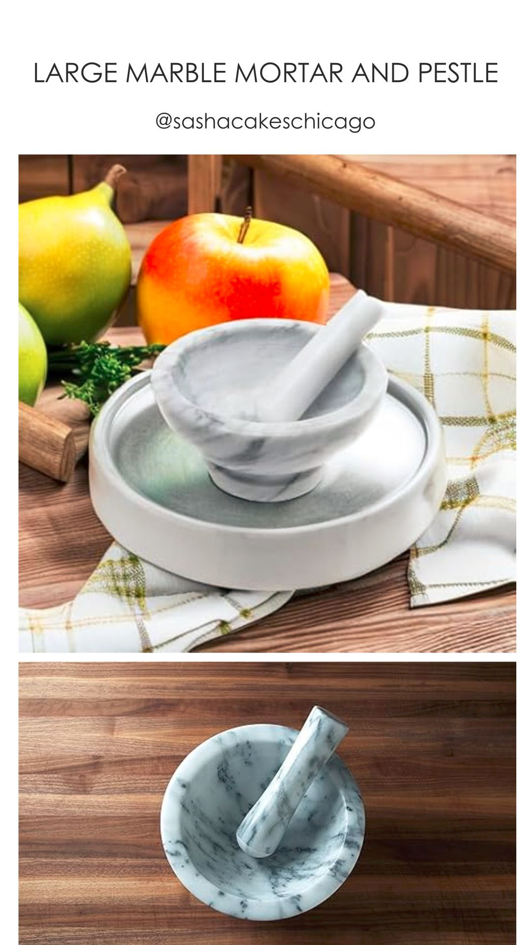 Crush it in the kitchen with this stunning Large Marble Mortar and Pestle! 🥄✨ Perfect for grinding spices or creating flavor masterpieces. Tap to shop and elevate your cooking game! 

 #LTKGiftGuide #LTKHome