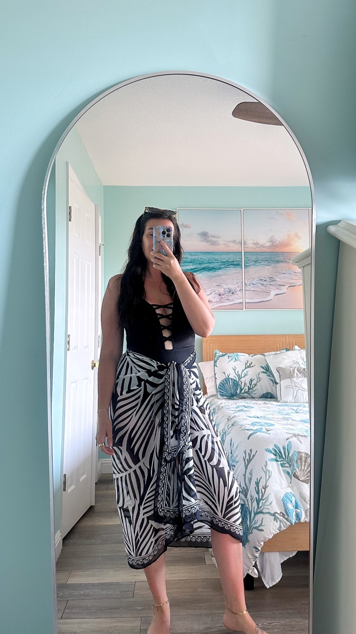 Walmart bathing suit + sarong

#LTKFindsUnder50 #LTKSeasonal #LTKSwim