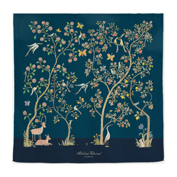 Swaddle Gift Set, Bloom Midnight | Maisonette