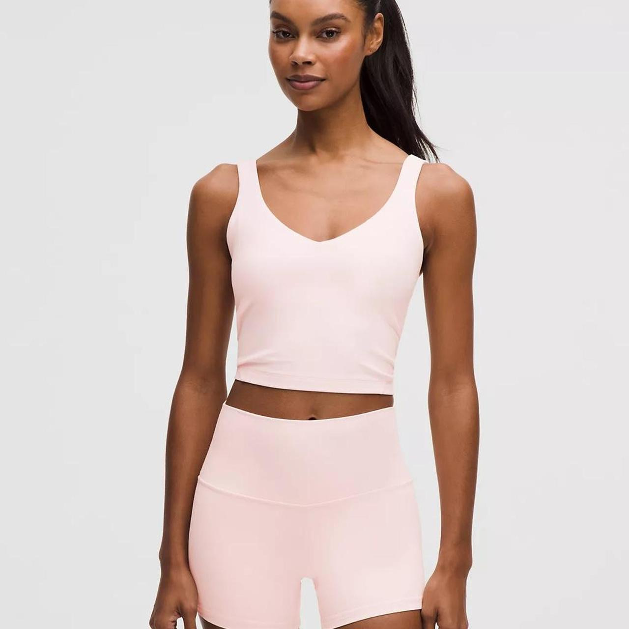 Lululemon Women's Tank top - Pink - 4 | Depop US
