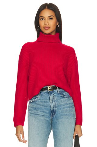 Line & Dot Scarlet Sweater in Scarlet from Revolve.com | Revolve Clothing (Global)