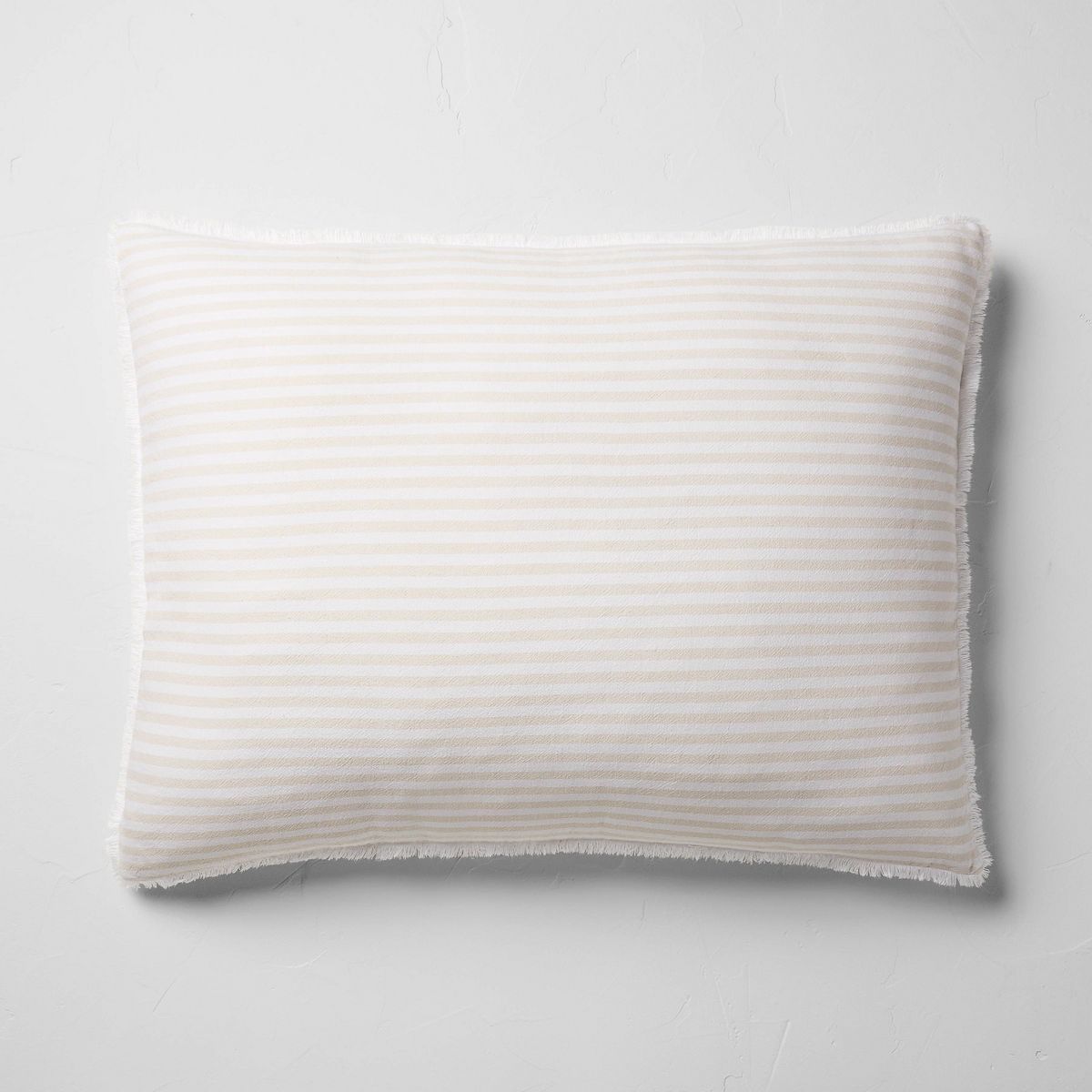 King Euro 26''x34'' Heavyweight Linen Blend Stripe Decorative Throw Pillow - Casaluna™ | Target