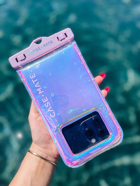 Waterproof phone case 
Comes with a crossbody  strap 
It takes the best videos underwater! It’s so worth it to capture fun memories is the pool and not worry about getting your phone wet  

#LTKtravel #LTKFind #LTKswim