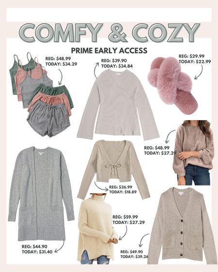 Comfy and cozy finds from the Amazon Prime Early Access Sale! 

#LTKsalealert
