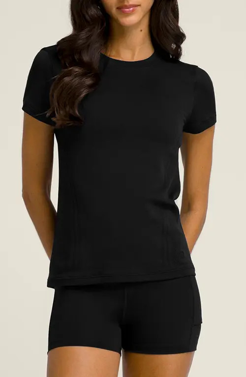 WILSON Pro Seamless T-Shirt in Black at Nordstrom, Size X-Small | Nordstrom