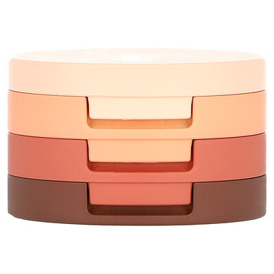 Kaja, Beauty Bento, Bouncy Matte & Shimmer Eyeshadow Trio, 10 Spiked Ginger, 0.12 oz (3.6 g) | iHerb