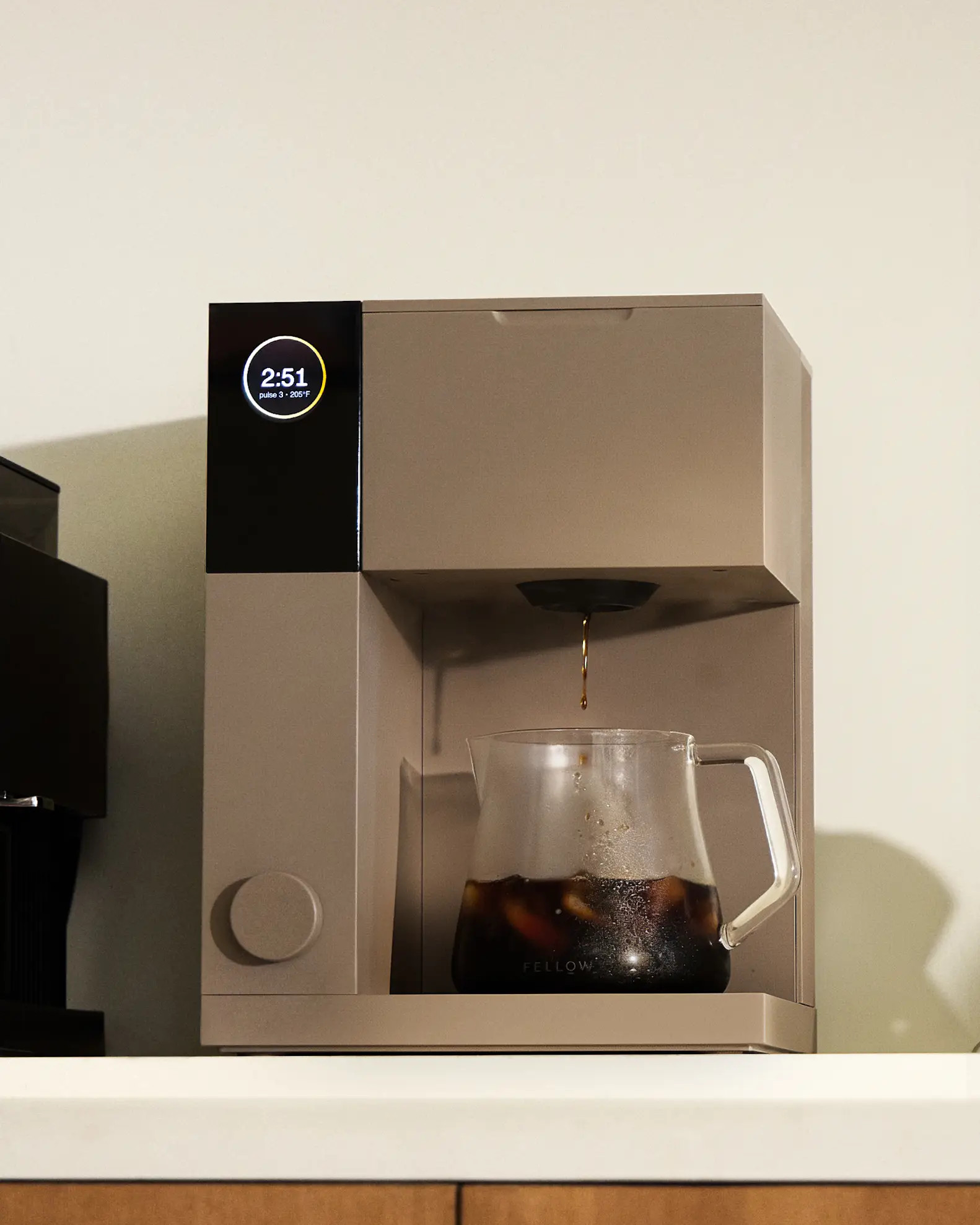 Fellow Aiden Precision Coffee Maker in Malted Chocolate | Quince