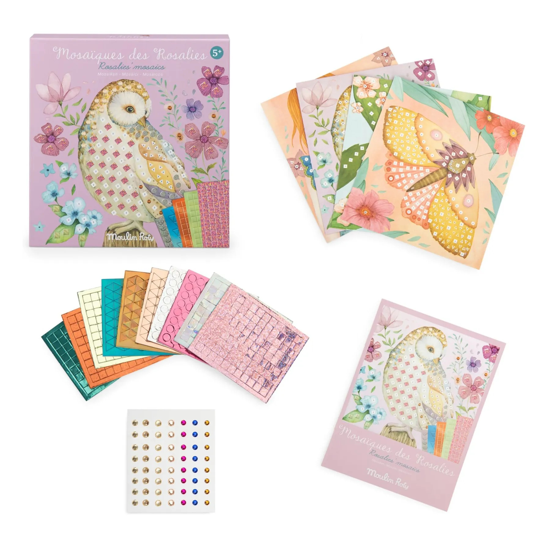 Les Rosalies mosaic set | Smallable