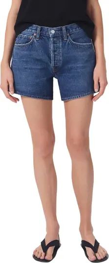 Parker Long Relaxed Organic Cotton Denim Shorts | Nordstrom