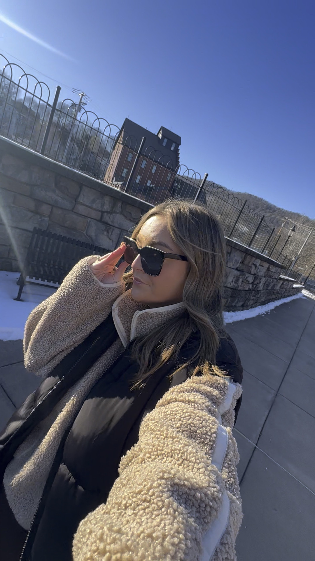 Cold-weather walks just got cozier! ❄️ This combo has been my favorite lately—my sherpa quarter zip and puffer vest from Old Navy keep me warm without overheating, while the Clifton 9 HOKAs are perfect for long strolls.

#LTKFitness #LTKActive #LTKFindsUnder100