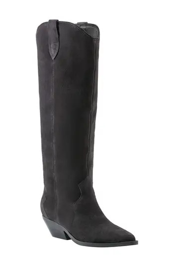 Marc Fisher LTD Ander Knee High Boot in Dark Blue at Nordstrom Rack, Size 6.5 | Nordstrom Rack