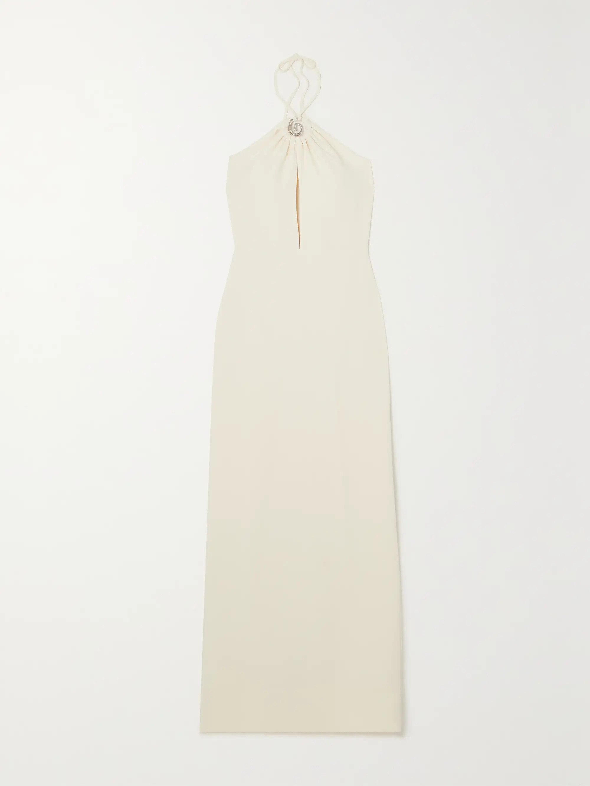Abigail embellished cutout crepe halterneck maxi dress | NET-A-PORTER APAC