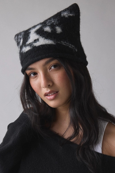 Mylo Cat Graphic Beanie | Urban Outfitters (US and RoW)
