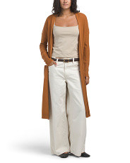 Cashmere Overwashed Open Cardigan With Pockets | Luxury Gifts | Marshalls | Marshalls