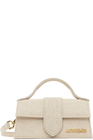 JACQUEMUS - Beige Les Classiques 'The Bambino' Bag | SSENSE